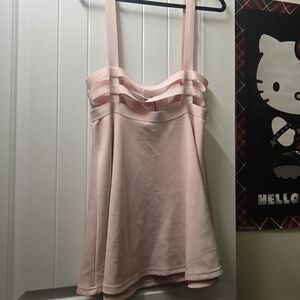Women’s Soft Pink Skater Dress